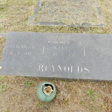 REYNOLDS Elizabeth -1942, Melville -1962, Graham -1943