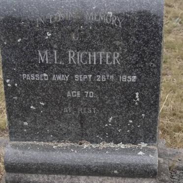 RICHTER M.L. -1952