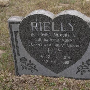 RIELLY Lily 1919-1986
