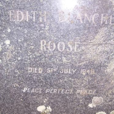 ROOSE Edith Blanche -1948
