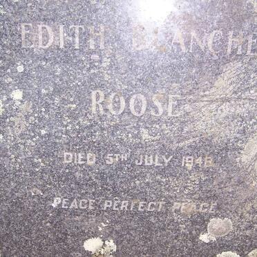 ROOSE Edith Blanche -1948