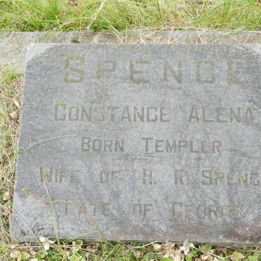 SPENCE Constance Alena nee TEMPLER