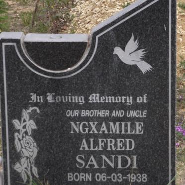 SANDI Ngxamile Alfred 1938-2011