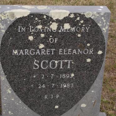 SCOTT Margaret Eleanor 1893-1983