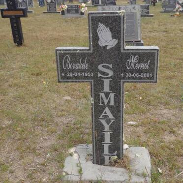 SIMAYILE Bonakele Herriot 1953-2001
