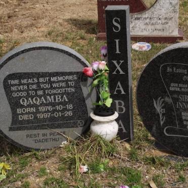 SIXABA Qaqamba 1976-1997 &amp; Sibongile Innocentia 1975-2010