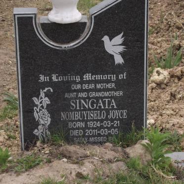 SINGATA Nombuyiselo Joyce 1924-2011