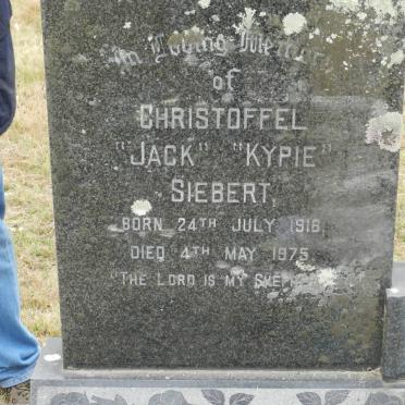 SIEBERT Christoffel 1916-1975