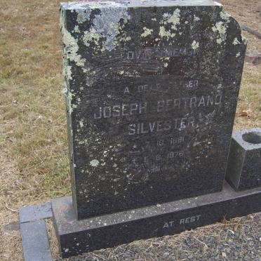 SILVESTER Joseph Bertrand 1881-1976