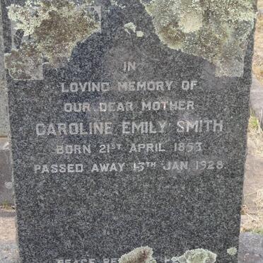 SMITH Caroline Emily 1853-1928
