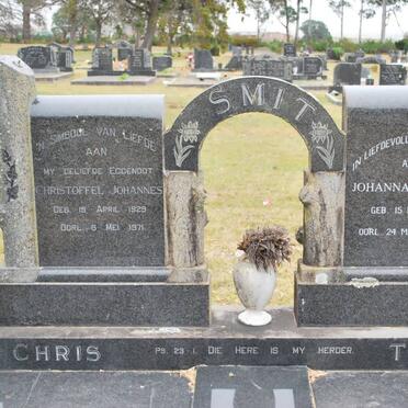 SMIT Christoffel Johannes 1929-1971 &amp; Johanna Katrina 1933-2006