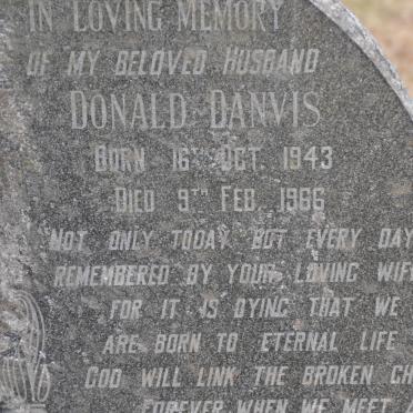 SMITH Donald Danvis 1943-1966