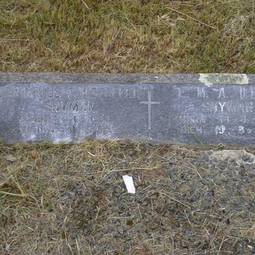 SNYMAN Gerhardus Christoffel 1883-1955 &amp; E.M.A. 1892-1968