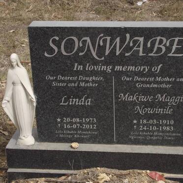 SONWABE Makiwe Maggie Nowinile 1910-1983 :: SONWABE Linda 1973-2012