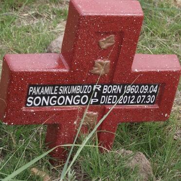 SONGONGO Pakamile Sikumbuzo 1960-2012