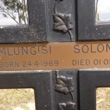 SOLOMON Mlungisi 1969-2001