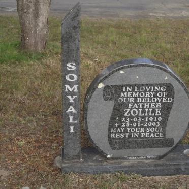 SOMYALI Zolile 1910-2003