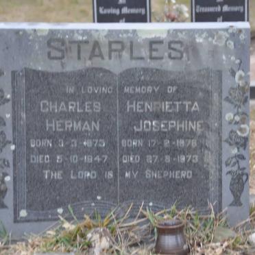 STAPLES Charles Herman 1873-1947 &amp; Henrietta Josephine 1876-1973