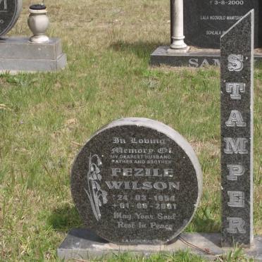 STAMPER Fezile Wilson 1954-2001