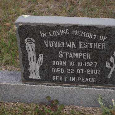 STAMPER Vuyelwa Esther 1927-2002