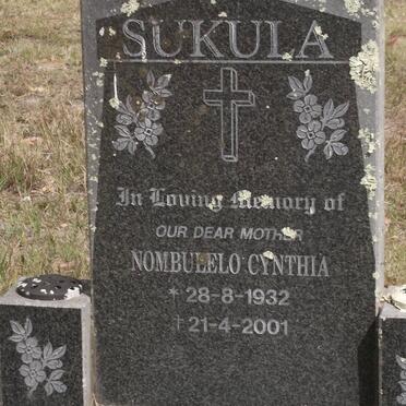 SUKULA Nombulelo Cynthia 1932-2001