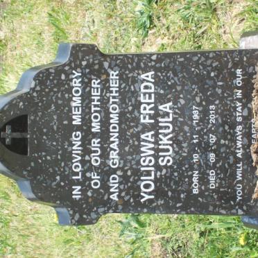 SUKULA Yoliswa Freda 1937-2013