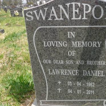 SWANEPOEL Lawrence Daniel 1962-2011