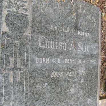 SWART Louisa A. 1888-1947
