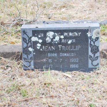 TROLLIP Jean nee DONALD 1902-1966