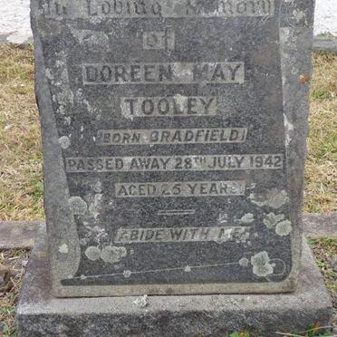 TOOLEY Doreen May nee BRADFIELD -1942