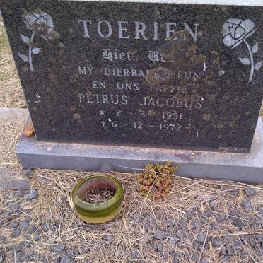 TOERIEN Petrus Jacobus 1931-1972