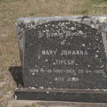 TIPLER Mary Johanna 1902-1985