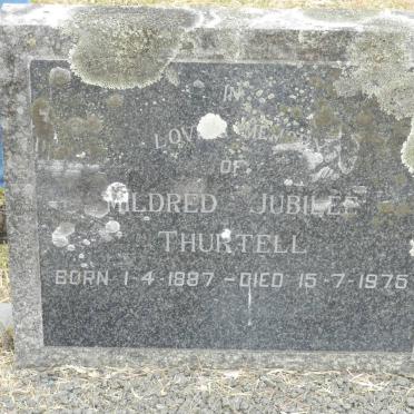 THURTELL Mildred Jubilee 1887-1975