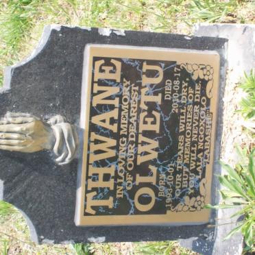 THWANE Olwetu 1993-2010