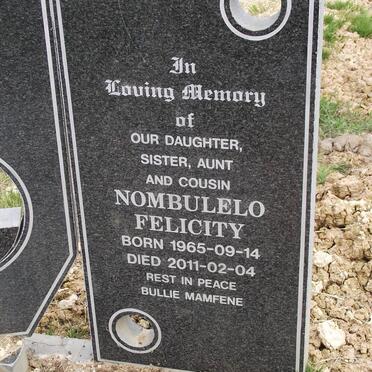 TEBESE Nombulelo Felicity 1965-2011