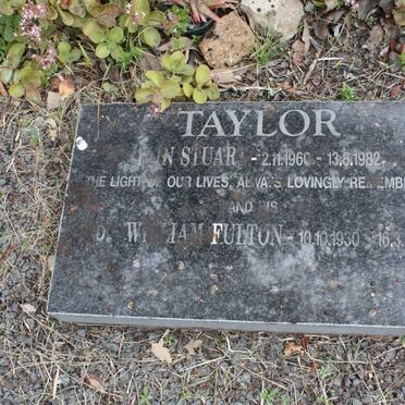 TAYLOR D. William Fulton 1930-2008 :: TAYLOR ?ain Stuar 1960-1982