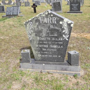 TARR Kenneth Allan 1923-1983 &amp; Winifred HALGREEN 1944-