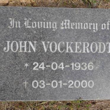 VOCKERODT John 1936-2000