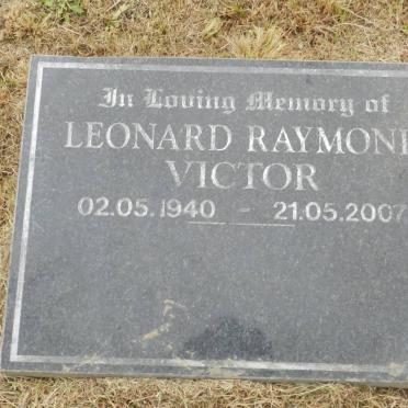 VICTOR Leonard Raymond 1940-2007