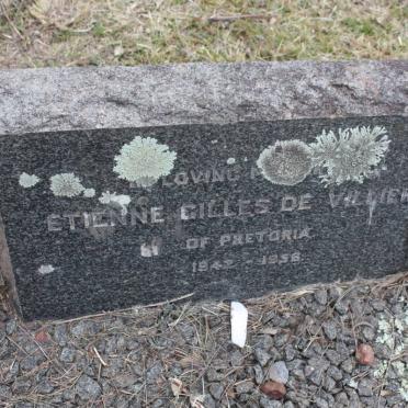 VILLIERS Etienne Gilles, de 1942-1958