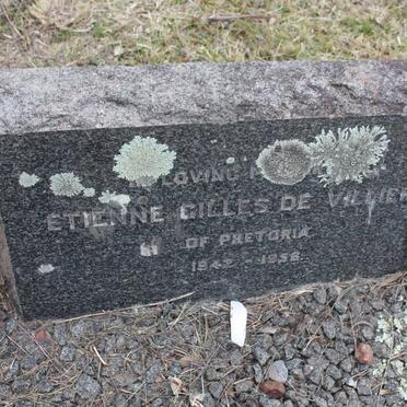 VILLIERS Etienne Gilles, de 1942-1958