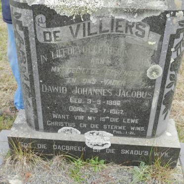 VILLIERS Dawid Johannes Jacobus, de 1896-1967