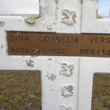 VERSTER Dina Cornelia 1922-2002