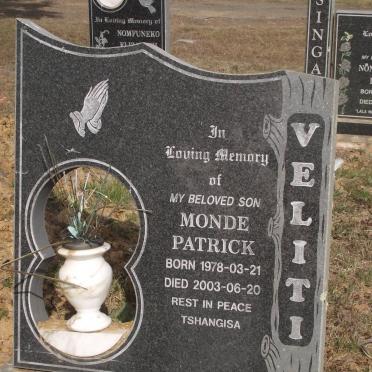 VELITI Monde Patrick 1978-2003