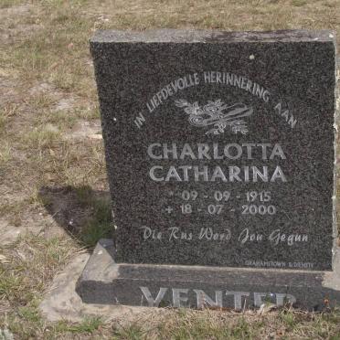 VENTER Charlotta Catharina 1915-2000