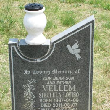VELLEM Sibulela Loyiso 1987-2011