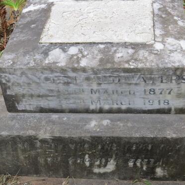 WATERS Frances Maud 1877-1918