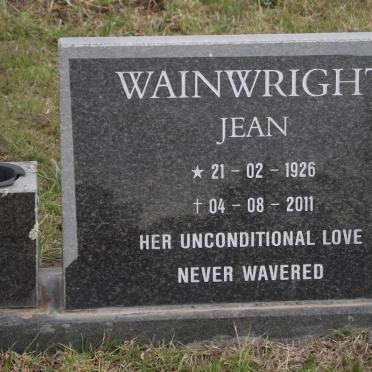 WAINWRIGHT Jean 1926-2011