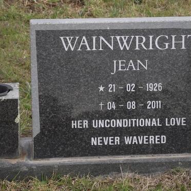 WAINWRIGHT Jean 1926-2011