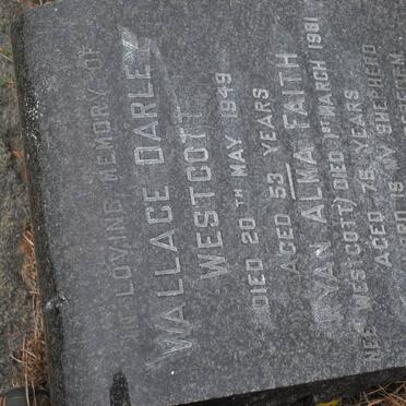 WESTCOTT Wallace Darley -1949 :: RYAN Alma Faith nee WESTCOTT -1981